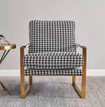 Load image into Gallery viewer, Houndstooth Occasional Chair
