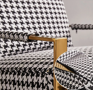 Houndstooth Occasional Chair