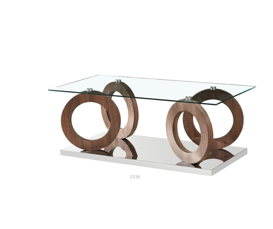 Coffee Table with Round Legs