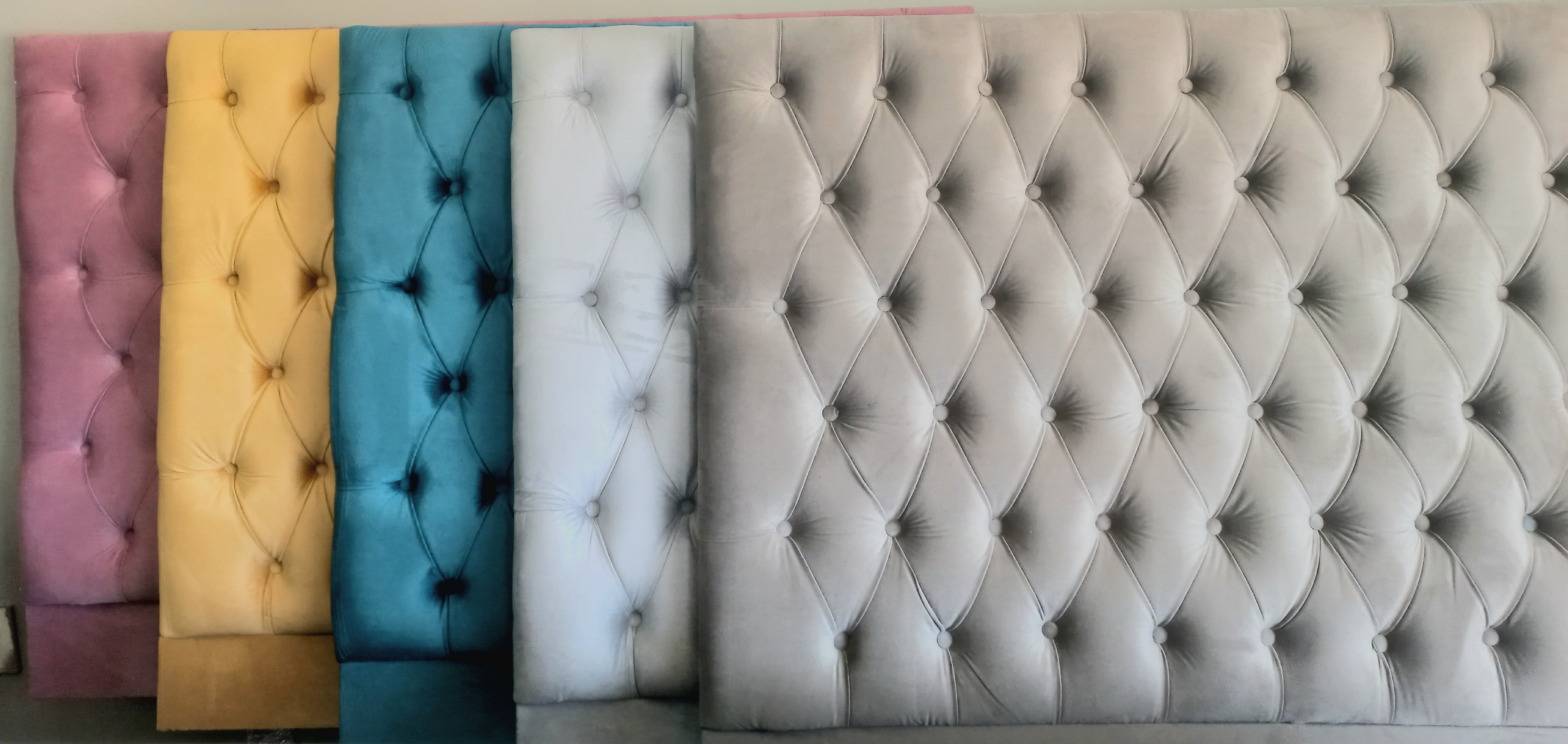 Diamond Button Headboard