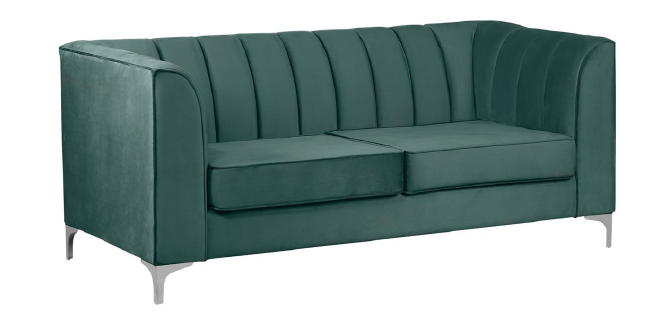 Frankie Fluted 2 Div Couch