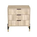 Load image into Gallery viewer, Ava 3-Drawer Chest of Drawers
