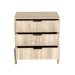 Load image into Gallery viewer, Ava 3-Drawer Chest of Drawers
