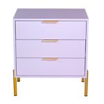Load image into Gallery viewer, Ava 3-Drawer Chest of Drawers
