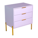 Load image into Gallery viewer, Ava 3-Drawer Chest of Drawers
