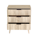 Load image into Gallery viewer, Diana 3-Drawer Chest of Drawers
