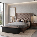 Load image into Gallery viewer, Winged Headboard
