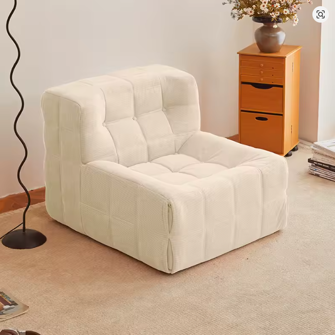 Retro Vacuum Compression Lazy Sofa Chair
