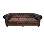 Load image into Gallery viewer, Chesterfield Leather 3 Seater
