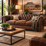 Load image into Gallery viewer, Chesterfield Leather 3 Seater
