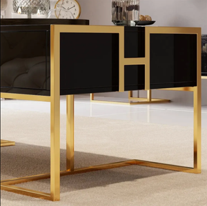Black and Gold Coffee Table