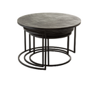 Load image into Gallery viewer, Lola Set of 3 Metal Side Tables
